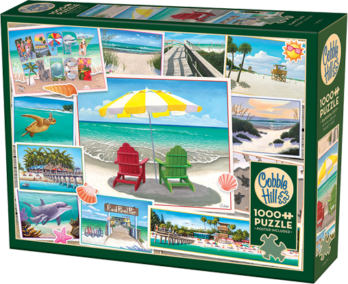 Happy Place – 1000 Piece Jigsaw Puzzle (Cobble Hill)