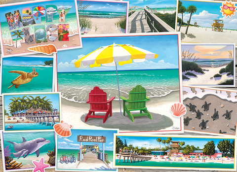 Happy Place – 1000 Piece Jigsaw Puzzle (Cobble Hill)