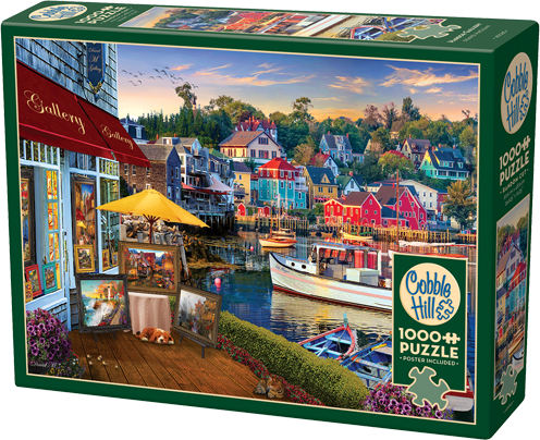 Harbor Gallery – 1000 Piece Jigsaw Puzzle (Cobble Hill)