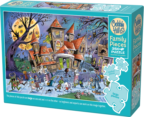 Haunted House – 350 Piece Jigsaw Puzzle (Cobble Hill)
