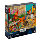 Box, turned right: Hen Pecked – 1000 Piece Jigsaw Puzzle (House of Puzzles)
