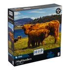Box, turned right: Highlanders – 1000 Piece Jigsaw Puzzle (House of Puzzles)