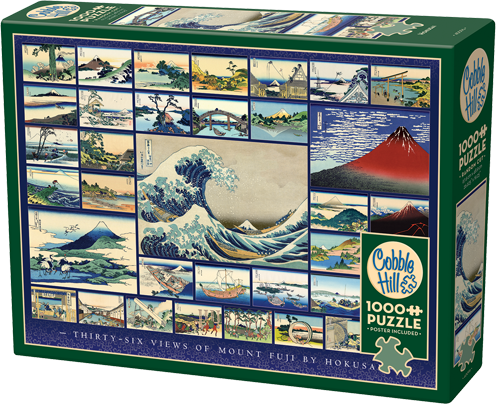 Hokusai – 1000 Piece Jigsaw Puzzle (Cobble Hill)