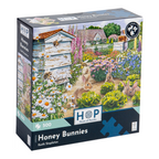 Box, turned right: Honey Bunnies – 500 Piece Jigsaw Puzzle (House of Puzzles)
