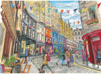 Artwork, puzzle 2 of 2: Edinburgh – 2 X 500 Piece Jigsaw Puzzle (Gibsons)