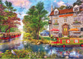 Artwork: Riverside Inn – 1000 Piece Jigsaw Puzzle (Gibsons)