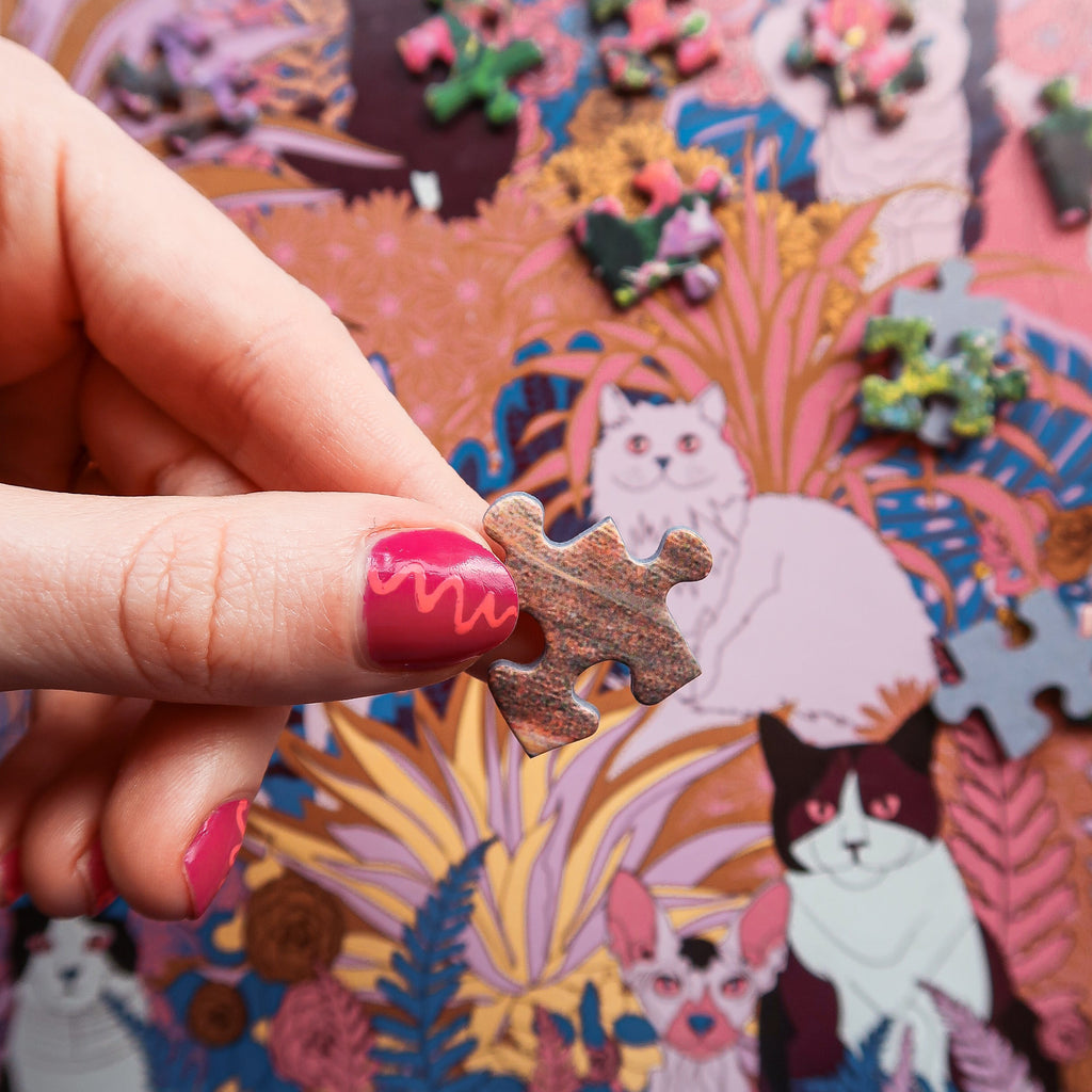 Purrfect Plants – 1000 Piece Jigsaw Puzzle (Gibsons)