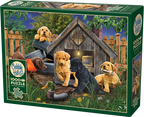 In the Doghouse – 1000 Piece Jigsaw Puzzle (Cobble Hill)