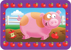 Artwork, puzzle 1 of 9: Ravensburger Farmyard Friends 9x 2pc Shaped Jigsaw Puzzles