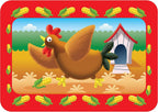 Artwork, puzzle 4 of 9: Ravensburger Farmyard Friends 9x 2pc Shaped Jigsaw Puzzles