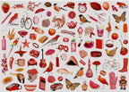 Artwork: Red – 1000 Piece Jigsaw Puzzle (Cloudberries)