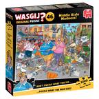 Wasgij Original 46: Middle Aisle Madness – 1000 Piece Jigsaw Puzzle (Wasgij)