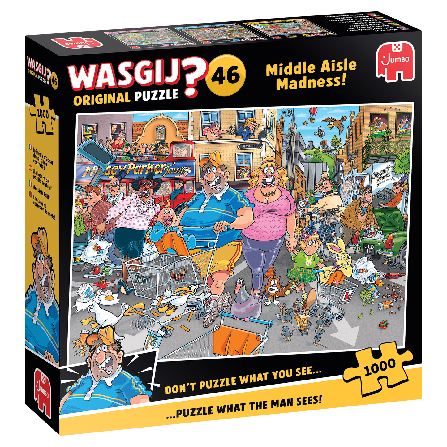 Wasgij Original 46 - Middle Aisle Madness - 1000 Piece Jigsaw Puzzle