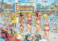 Wasgij Retro Destiny 9: Super Models – 1000 Piece Jigsaw Puzzle (Wasgij)