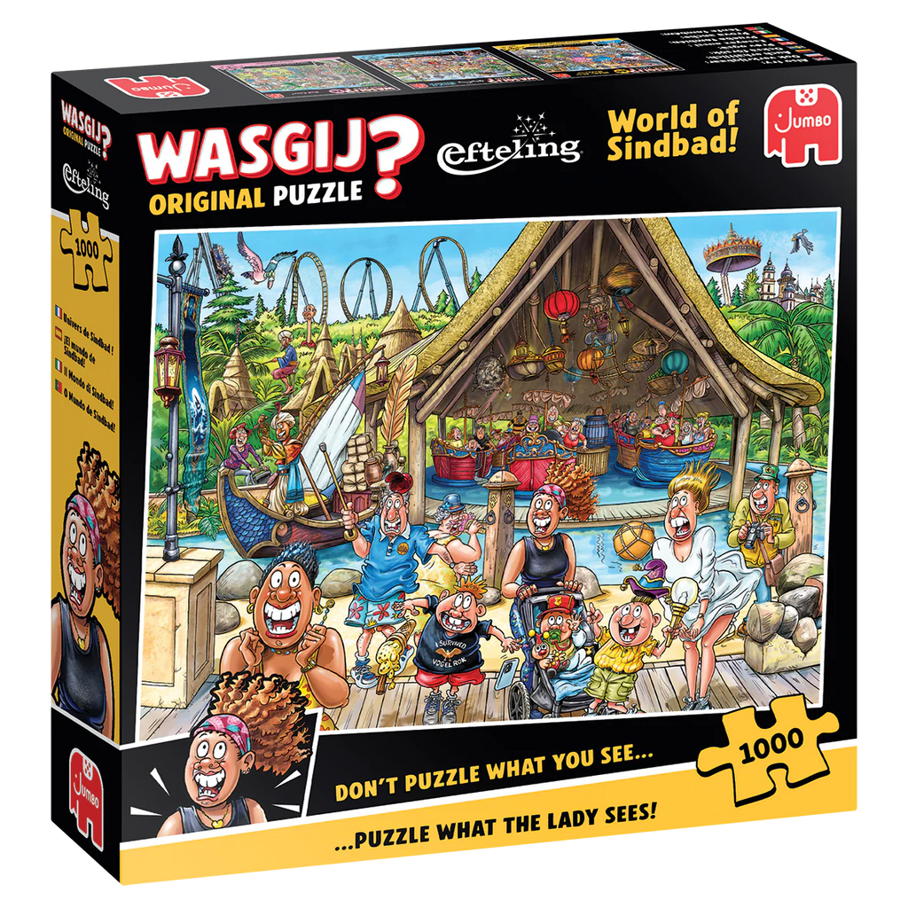 ** Pre-Order ** Wasgij Original: Efteling World of Sindbad – 1000 Piece Jigsaw Puzzle (Wasgij)