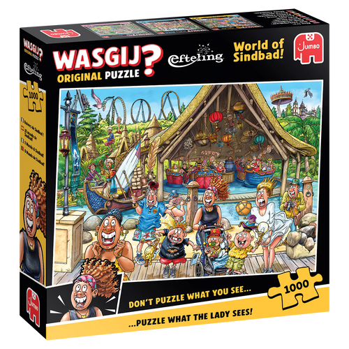 Wasgij Original: Efteling World of Sindbad – 1000 Piece Jigsaw Puzzle (Wasgij)