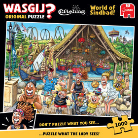 Wasgij Original: Efteling World of Sindbad – 1000 Piece Jigsaw Puzzle (Wasgij)