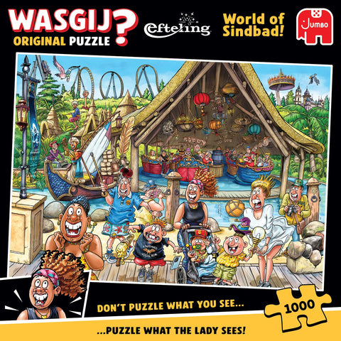 Wasgij Original: Efteling World of Sindbad – 1000 Piece Jigsaw Puzzle (Wasgij)