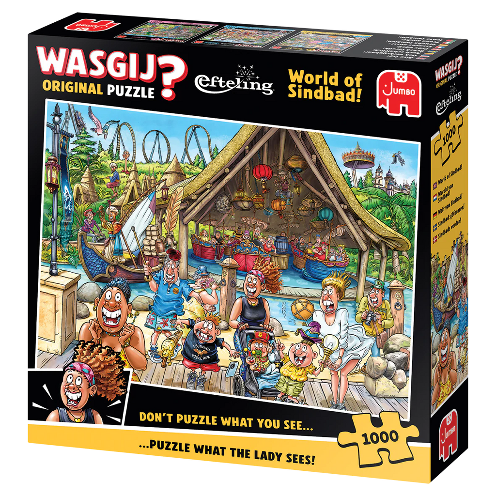 ** Pre-Order ** Wasgij Original: Efteling World of Sindbad – 1000 Piece Jigsaw Puzzle (Wasgij)