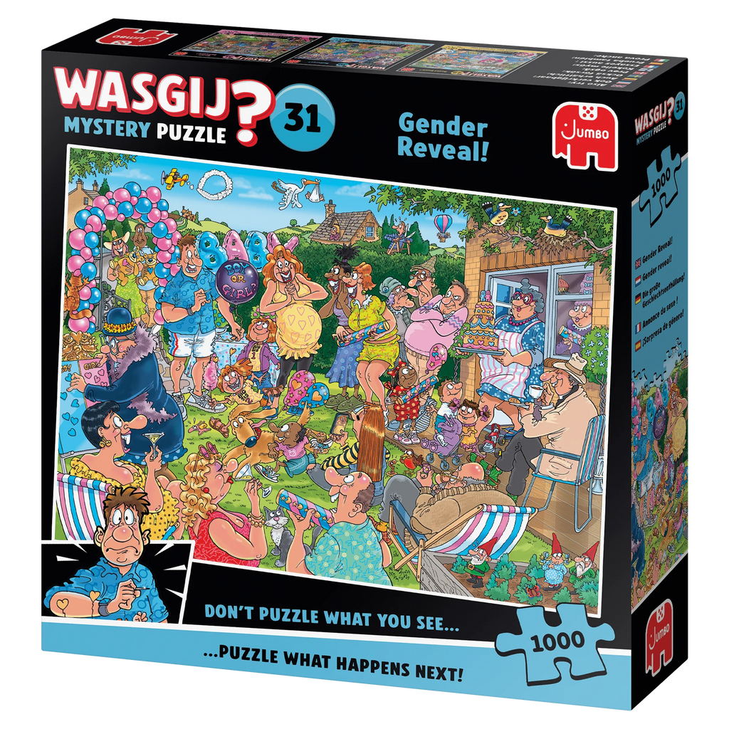 ** Pre-Order ** Wasgij? Mystery 31 Gender Reveal! - 1000 Piece Jigsaw Puzzle (Wasgij)