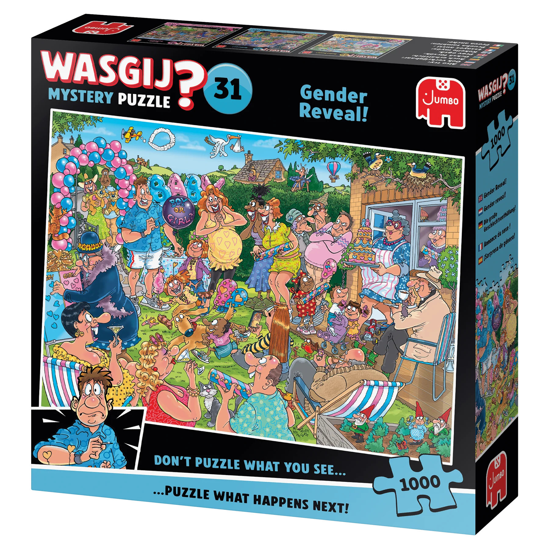 ** Pre-Order ** Wasgij? Mystery 31 Gender Reveal! - 1000 Piece Jigsaw Puzzle (Wasgij)