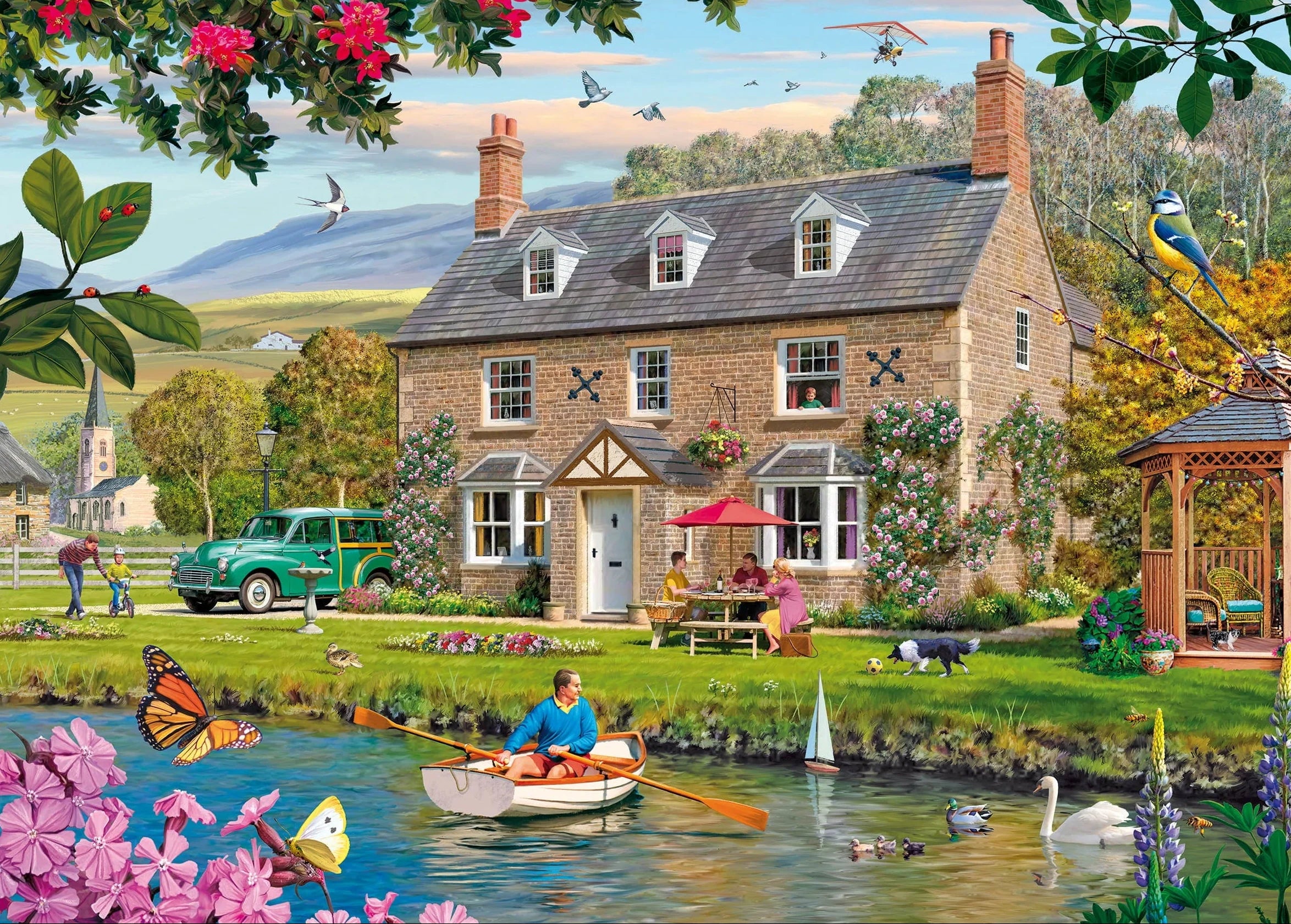 Pre-order: Moments by the Water - 1000 Piece Jigsaw Puzzle (Falcon de luxe)