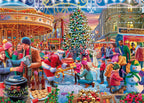 Pre-order: Christmas Comes to Town - Advent Calendar Jigsaw Puzzle (Falcon de luxe) - Image 2