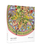 Floral Compass by Erin E. Hunter – 500 Piece Circular Jigsaw Puzzle (Pomegranate)
