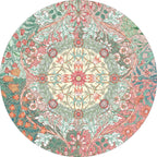 Made up: William Morris - 500 Piece Circular Jigsaw Puzzle (Pomegranate)