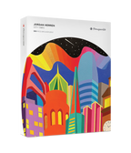 City Vibes by Jordan Herren – 500 Piece Circular Jigsaw Puzzle (Pomegranate)