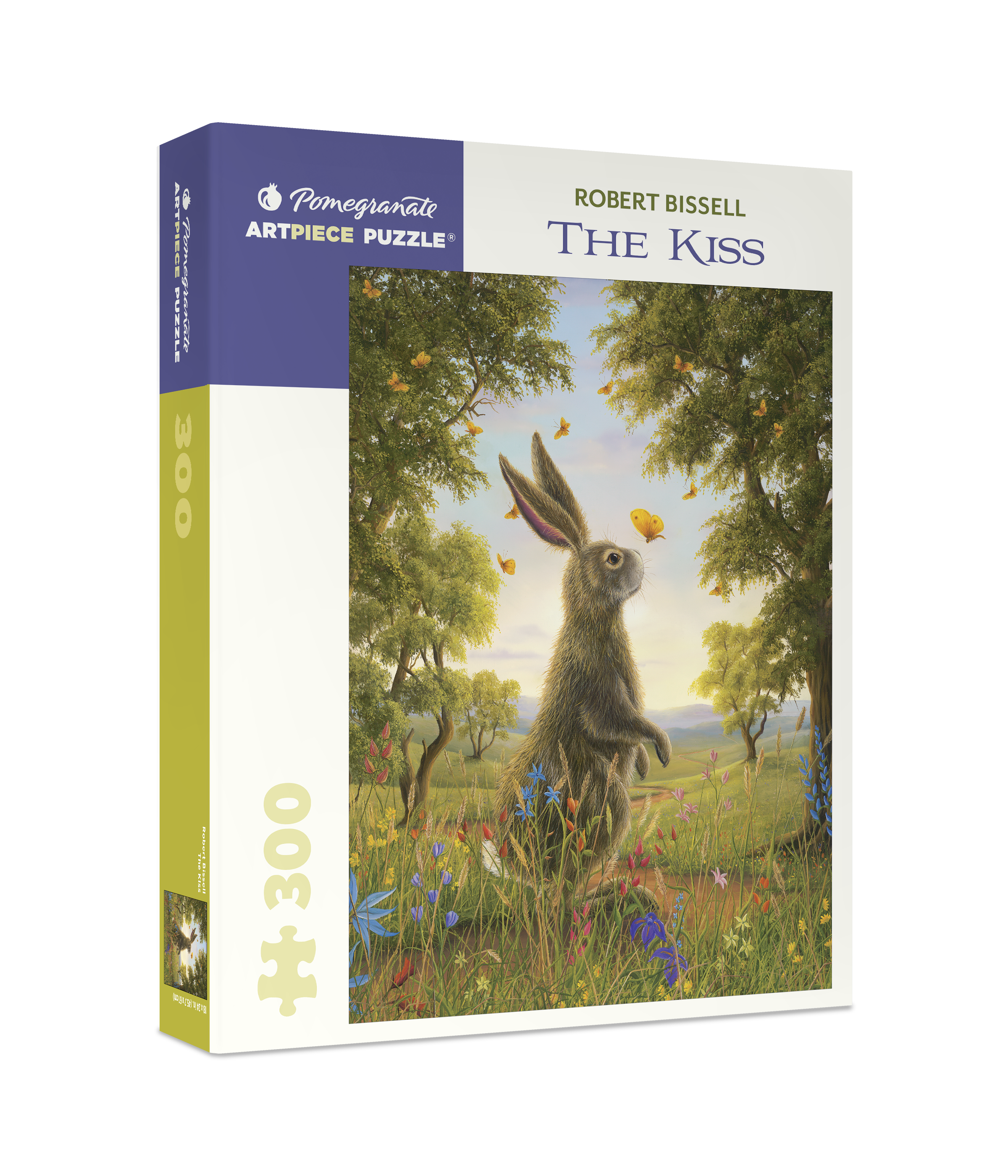 The Kiss by Robert Bissell – 300 Piece Jigsaw Puzzle (Pomegranate)