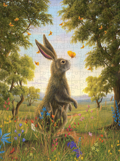 The Kiss by Robert Bissell – 300 Piece Jigsaw Puzzle (Pomegranate)