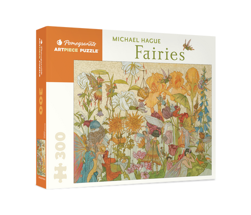 Fairies by Michael Hague – 300 Piece Jigsaw Puzzle (Pomegranate) - Completed Puzzle