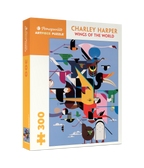 Box, turned right: Charley Harper: Wings of the World - 300 Piece Jigsaw Puzzle (Pomegranate)