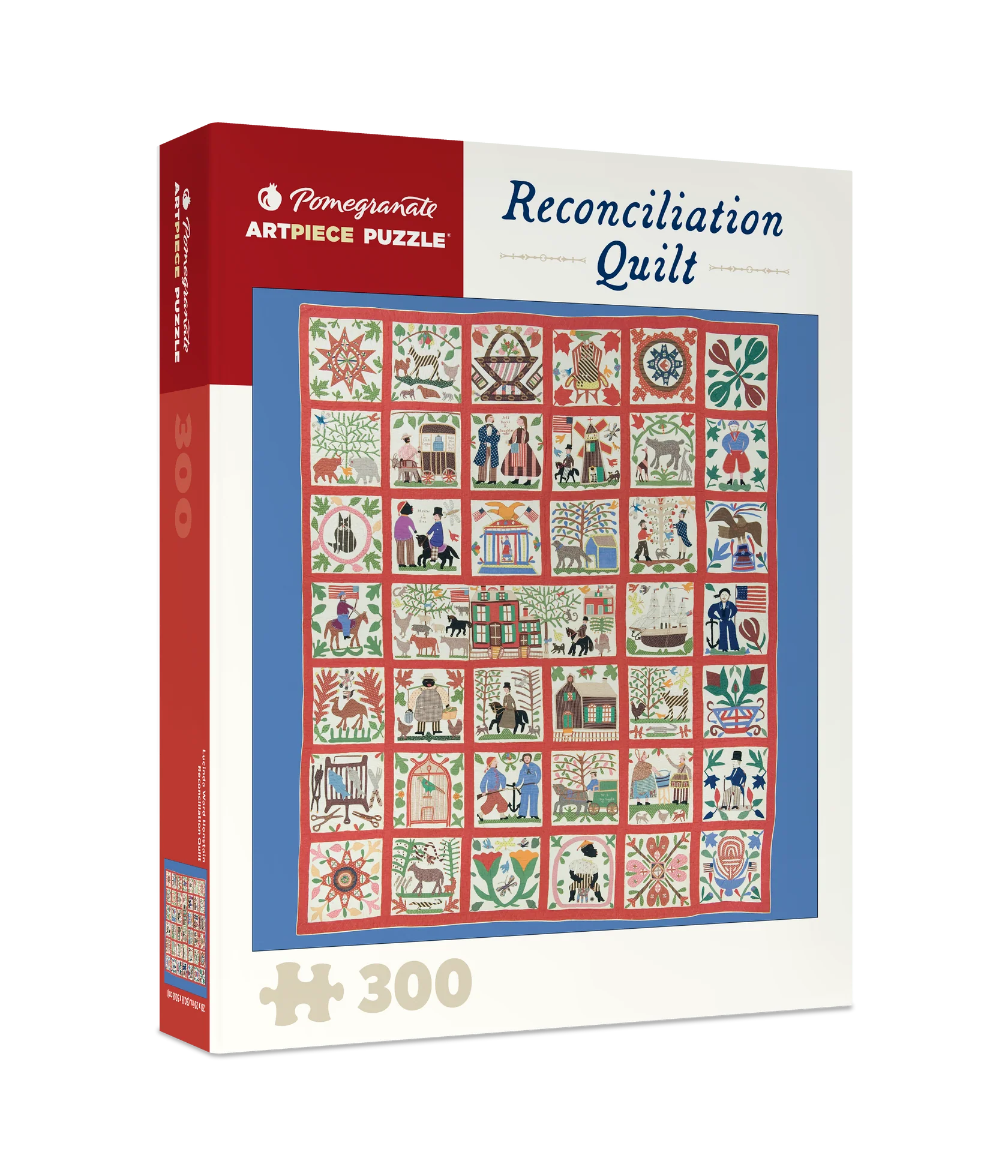 Reconciliation Quilt - 300 Piece Jigsaw Puzzle (Pomegranate)