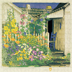 Grandma Battin's Garden by Gustave Baumann – 300 Piece Jigsaw Puzzle (Pomegranate)