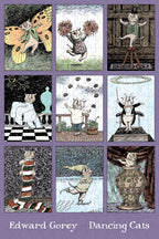 Made up: Dancing Cats by Edward Gorey – 300 Piece Jigsaw Puzzle (Pomegranate)