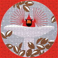 B-r-r-r-r-rdbath by Charley Harper – 300 Piece Jigsaw Puzzle (Pomegranate)