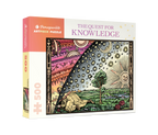 Box, turned right: The Quest for Knowledge – 500 Piece Jigsaw Puzzle (Pomegranate)
