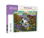 Box, turned right: Crossing the Rio Grande by Billy Hassell – 500 Piece Jigsaw Puzzle (Pomegranate)