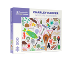 Box, turned right: Wildlife Wonders by Charley Harper - 500 Piece Jigsaw Puzzle (Pomegranate Artpiece Puzzle)