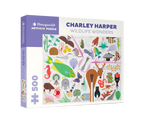 Wildlife Wonders by Charley Harper - 500 Piece Jigsaw Puzzle (Pomegranate Artpiece Puzzle)