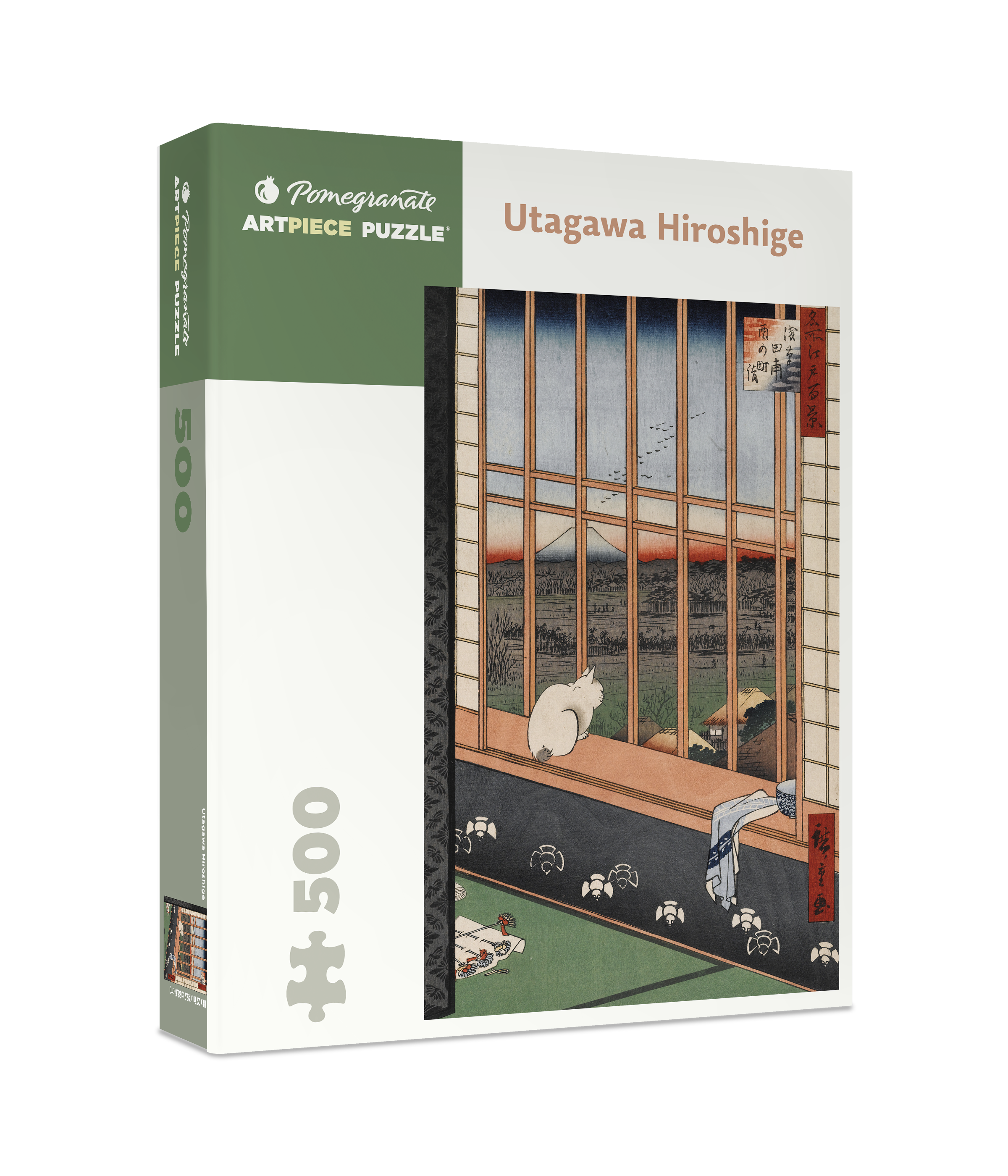 Utagawa Hiroshige – 500 Piece Jigsaw Puzzle (Pomegranate)