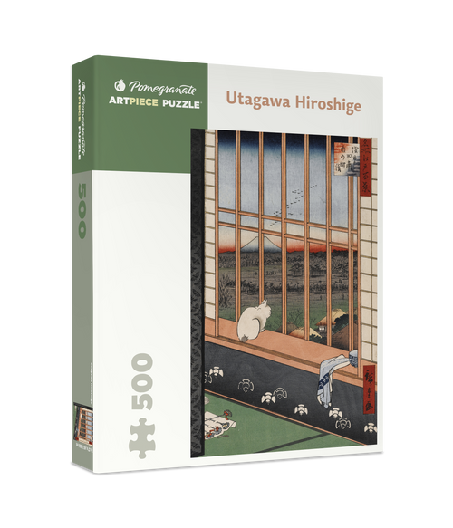 Utagawa Hiroshige – 500 Piece Jigsaw Puzzle (Pomegranate) - Completed Puzzle