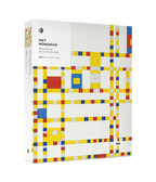 Broadway Boogie Woogie by Piet Mondrian – 500 Piece Jigsaw Puzzle (Pomegranate)