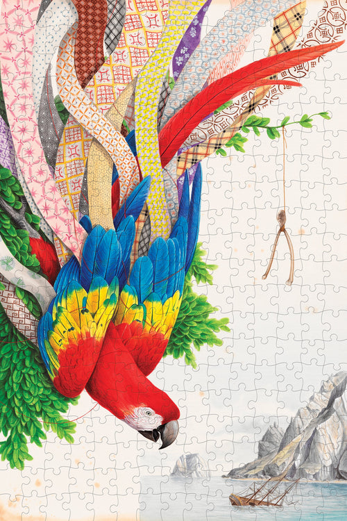 Call It Fate by El Gato Chimney – 500 Piece Jigsaw Puzzle (Pomegranate)
