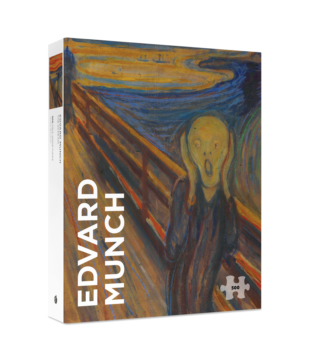 The Scream by Edvard Munch – 500 Piece Jigsaw Puzzle (Pomegranate)