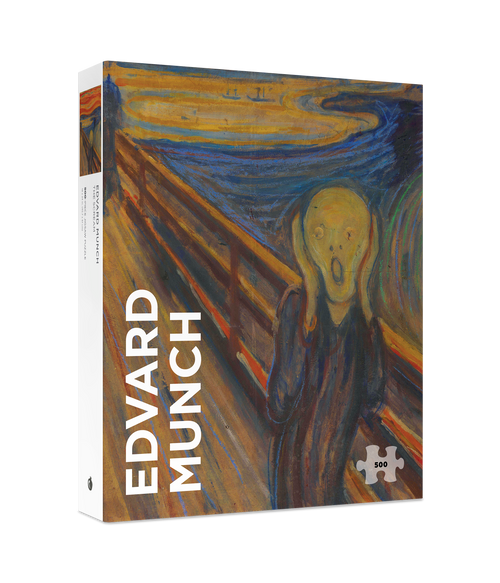 The Scream by Edvard Munch – 500 Piece Jigsaw Puzzle (Pomegranate) - Completed Puzzle