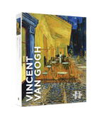 Terrace of a Café at Night by Vincent van Gogh – 500 Piece Jigsaw Puzzle (Pomegranate)