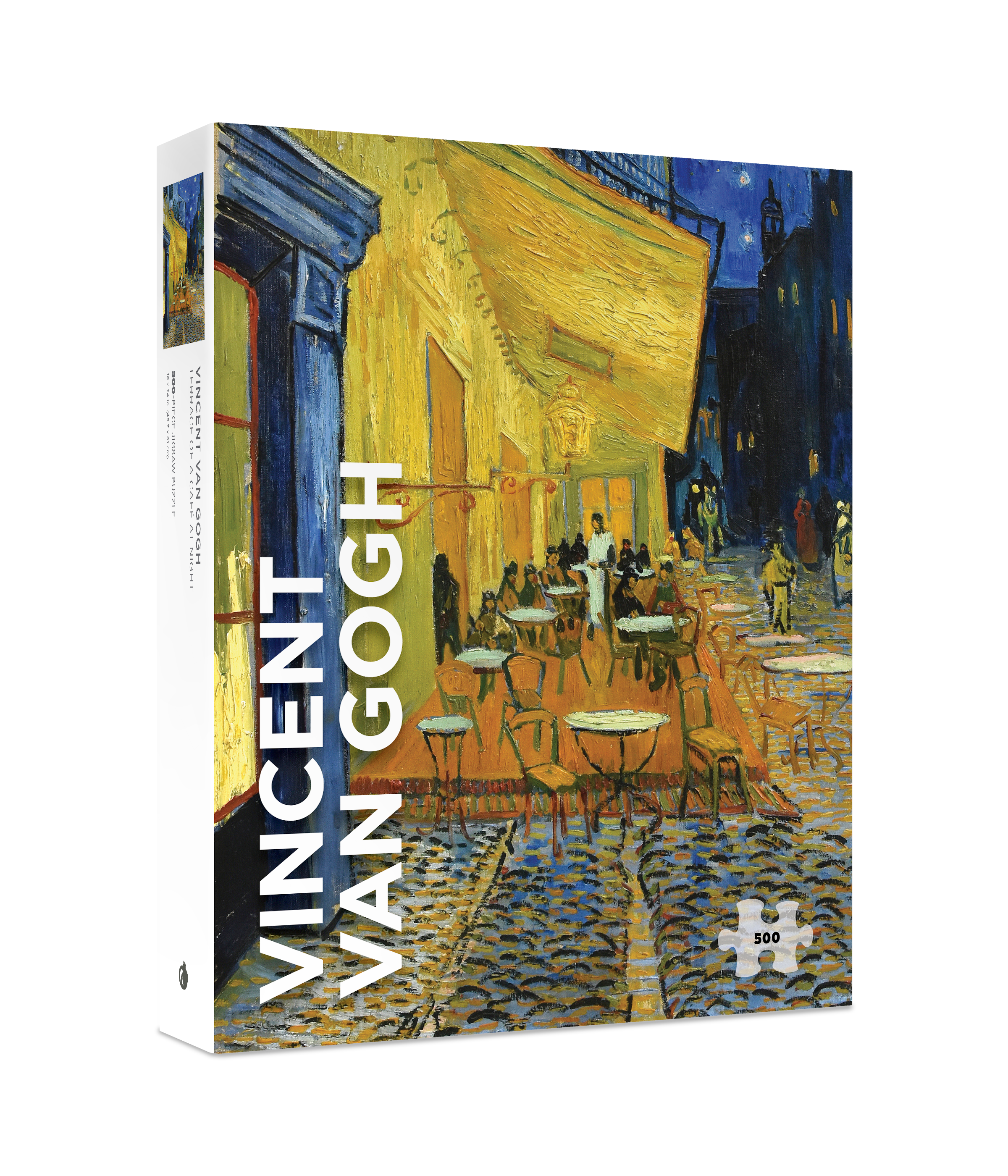 Terrace of a Café at Night by Vincent van Gogh – 500 Piece Jigsaw Puzzle (Pomegranate)